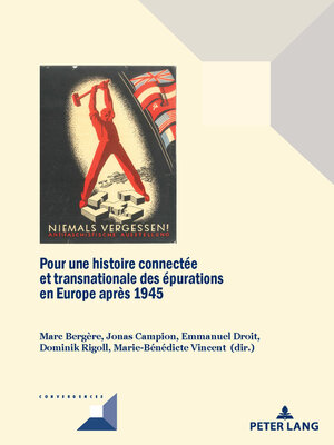 cover image of Pour une histoire connectée et transnationale des épurations en Europe après 1945